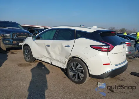 2018 Nissan Murano Platinum из США, поврежденный, VIN 5N1AZ2MG7JN200239